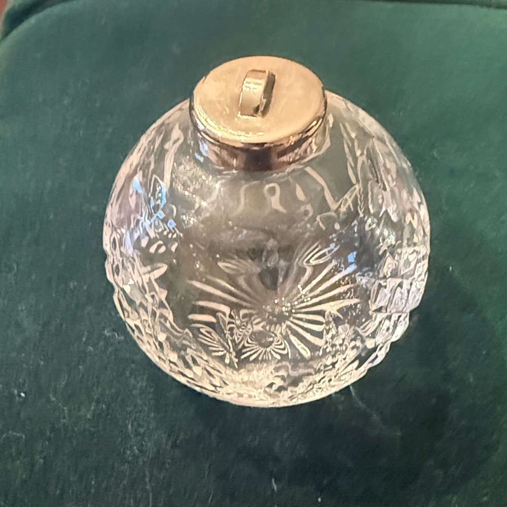 Waterford crystal ball Christmas ornament Times square 2001